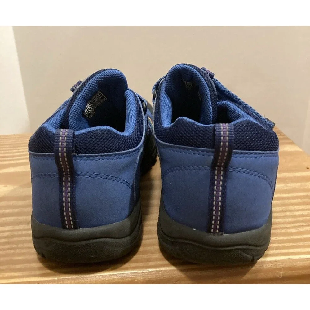 KEEN Unisex Youth Size 4 Blue Rainbow Sport‎ Closed Toe Hiking Sandals